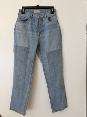 Everlane The Curvy 90s Cheeky Straight Jean 100% Organic Cotton Size 28 Crop